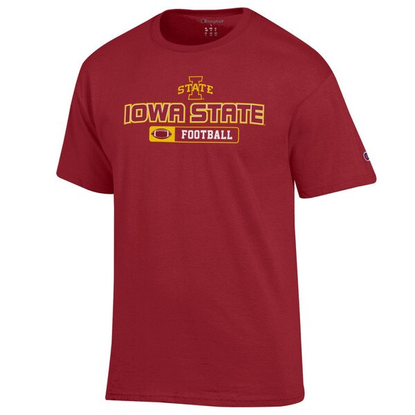 Champion® Iowa State Football Cardinal T-shirt